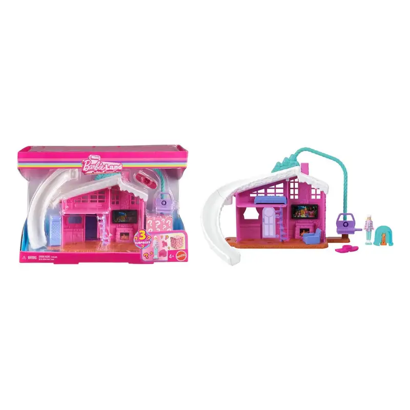 Mattel Barbie Jlg70 Mini Barbieland Set De Casa Surtido