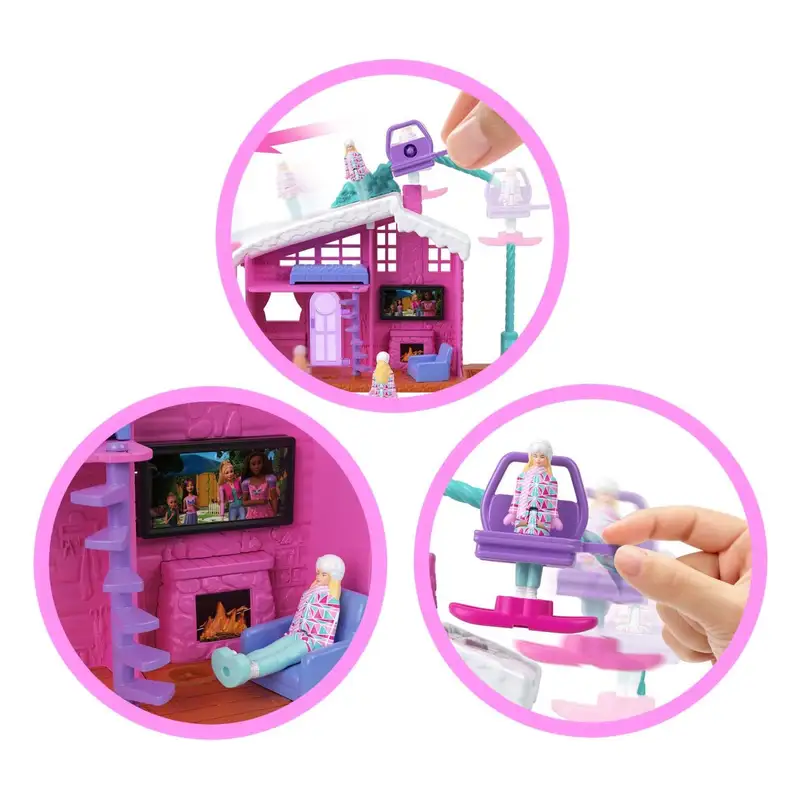Mattel Barbie Jlg70 Mini Barbieland Set De Casa Surtido
