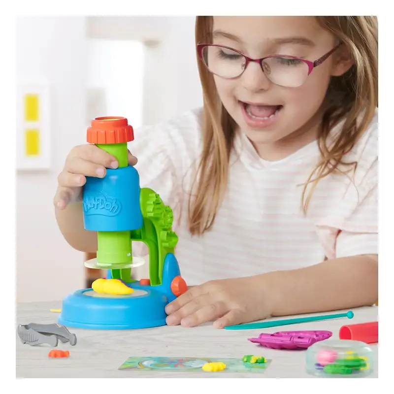 Hasbro Play-Doh G0494 Microscopio De Luz Y Mirada