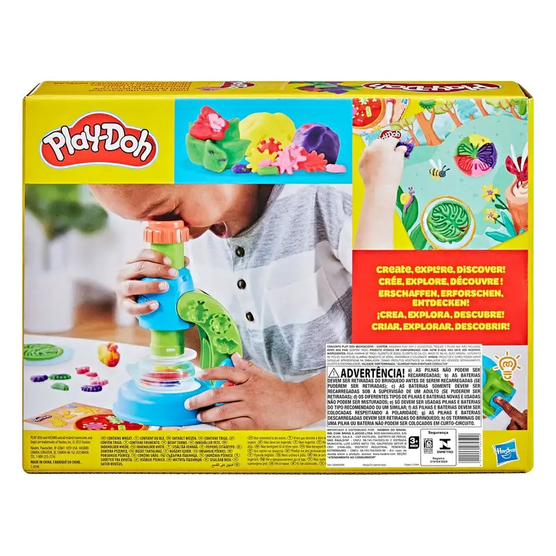 Hasbro Play-Doh G0494 Microscopio De Luz Y Mirada