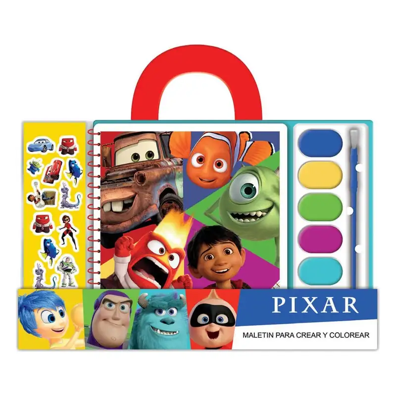 Tapimovil Disney Dpx01113 Maletin Para Crear Y Colorear Pixar