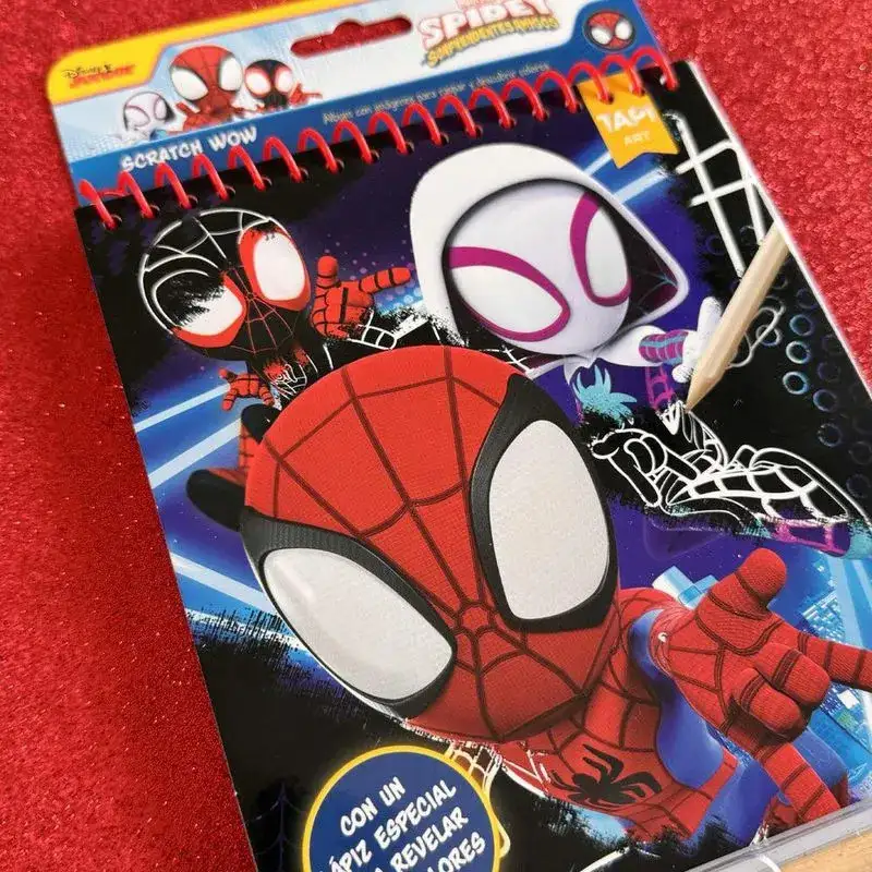 Tapimovil Disney Vsp03324 Libro Para Raspa Wow Spidey Amigos
