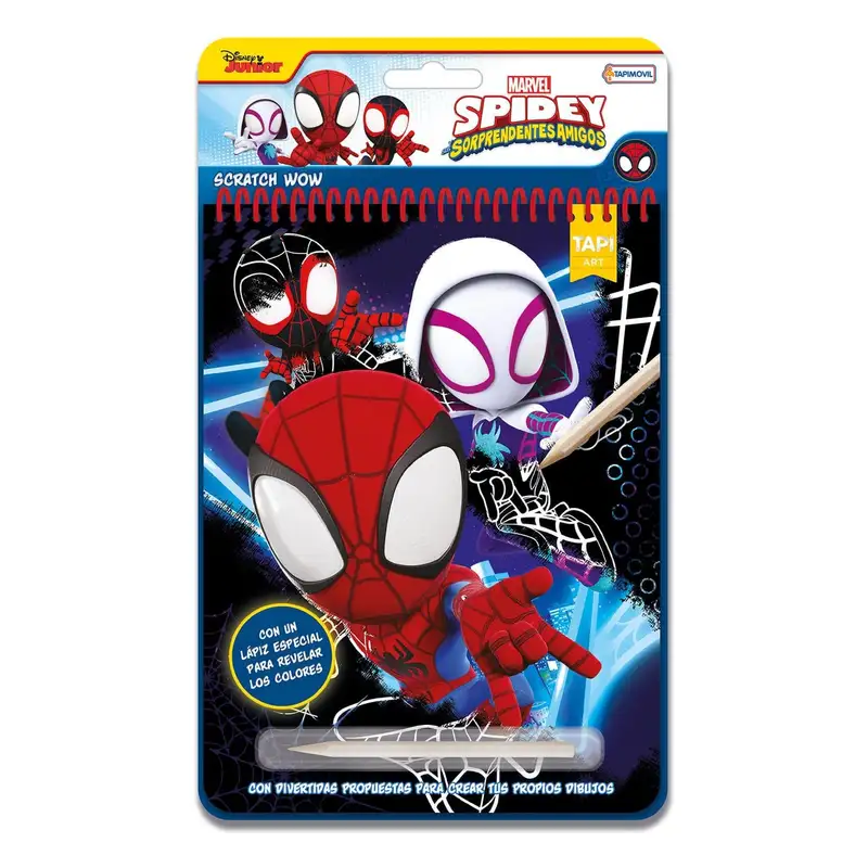 Tapimovil Disney Vsp03324 Libro Para Raspa Wow Spidey Amigos