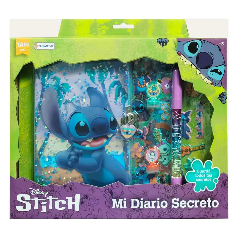 Tapimovil Disney Dmd00104 Diario Secreto Stitch