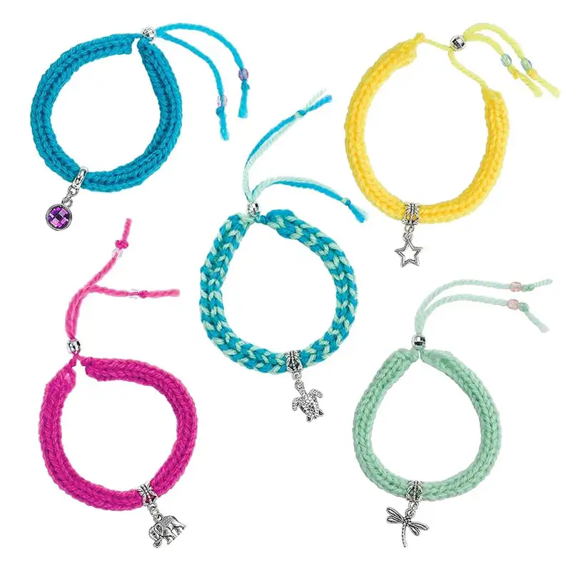 Creativity For Kids 6305000 Kit De Pulseras De Punto R‡pido