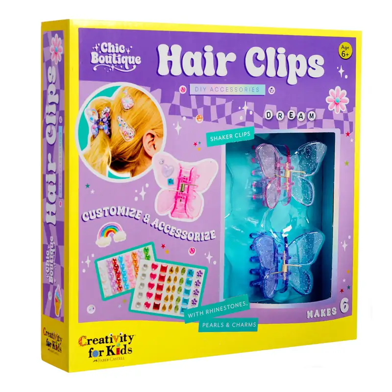 Creativity For Kids 6516000 Kit Para Crear Ganchos Para El Cabello
