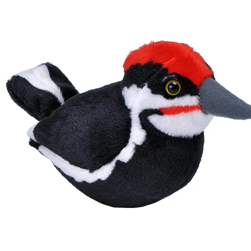 Wild Republic Aud Ii 21384 Peluche Pájaro Carpintero Crestado 5 Plg