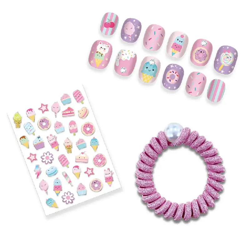 Hot Focus 026Sw Set De Unas  Dulces Sweet