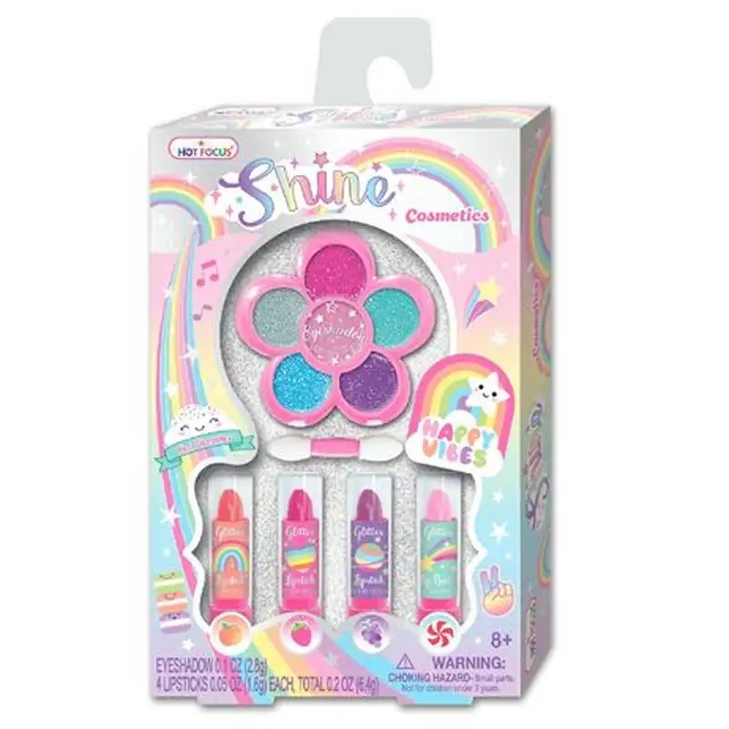 Hot Focus 93Rb Set De CosmŽticos Brillantes Rainbow