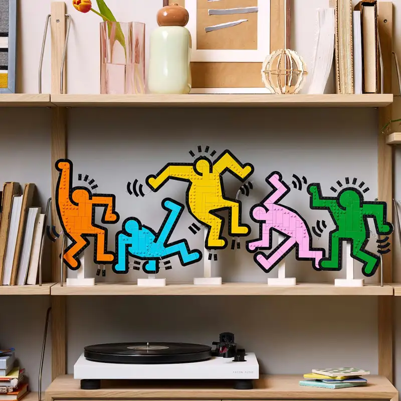 Lego Art 31216 Keith Haring - Figuras Bailando