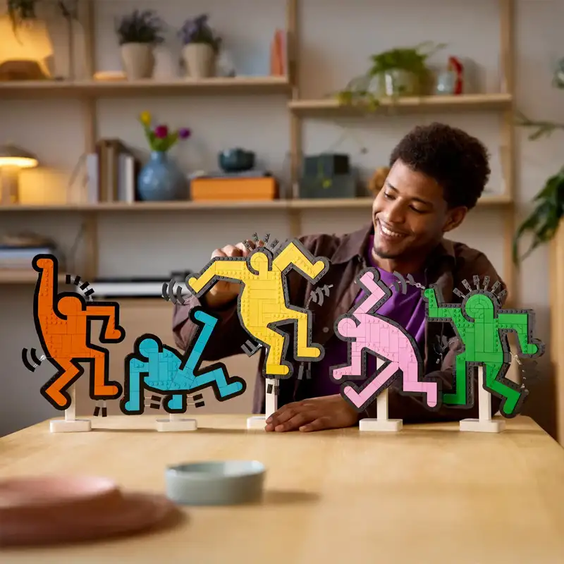 Lego Art 31216 Keith Haring - Figuras Bailando