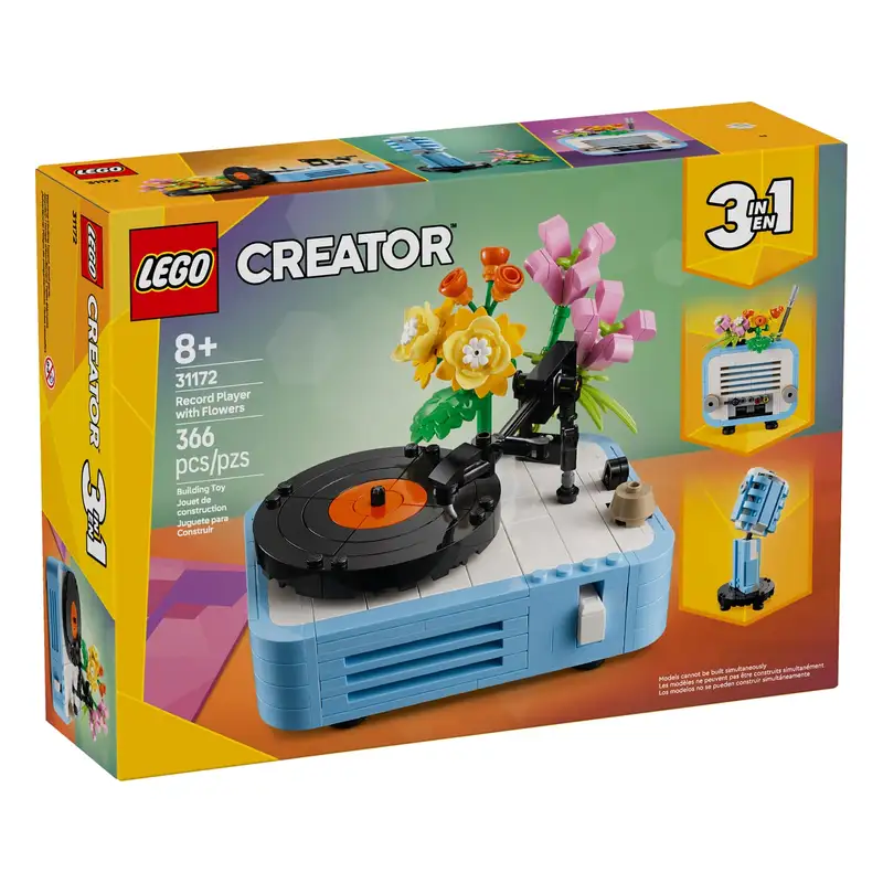 Lego Creator 31172 Tornamesa Con Flores