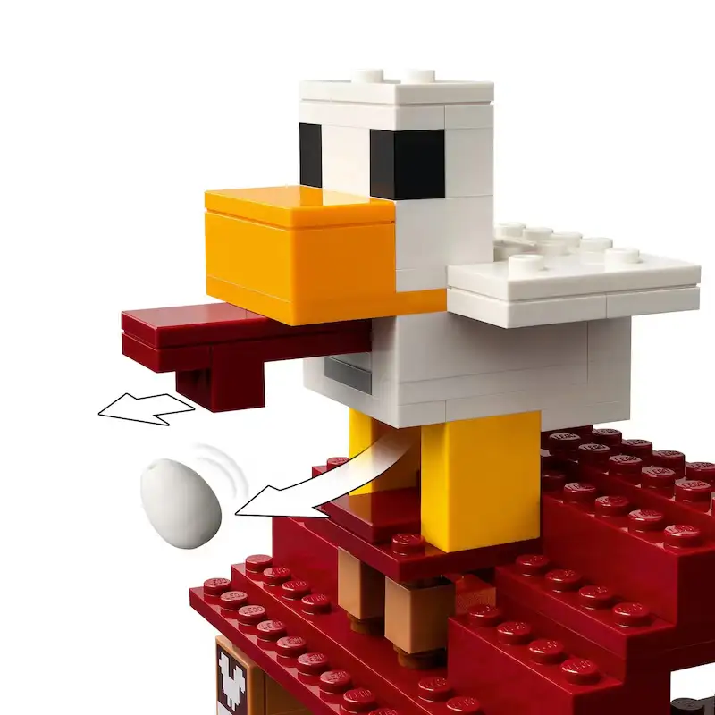 Lego Minecraft 21273 El Ataque A La Aldea Del Globo De Ghast