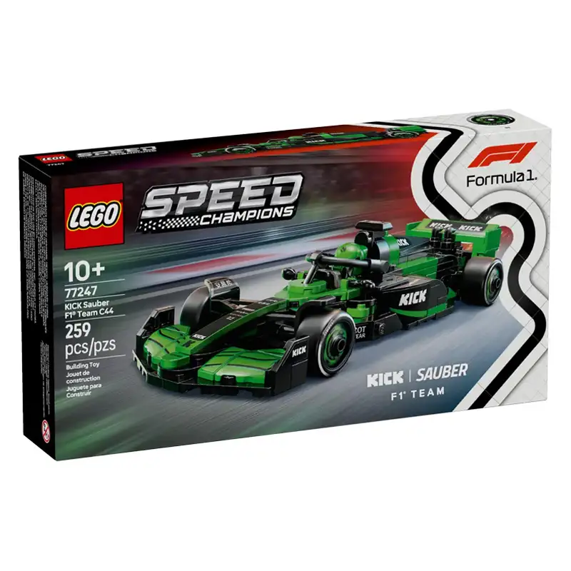 Lego Speed Champions 77247 Kick Sauber F1 Team C44 Auto De Carreras