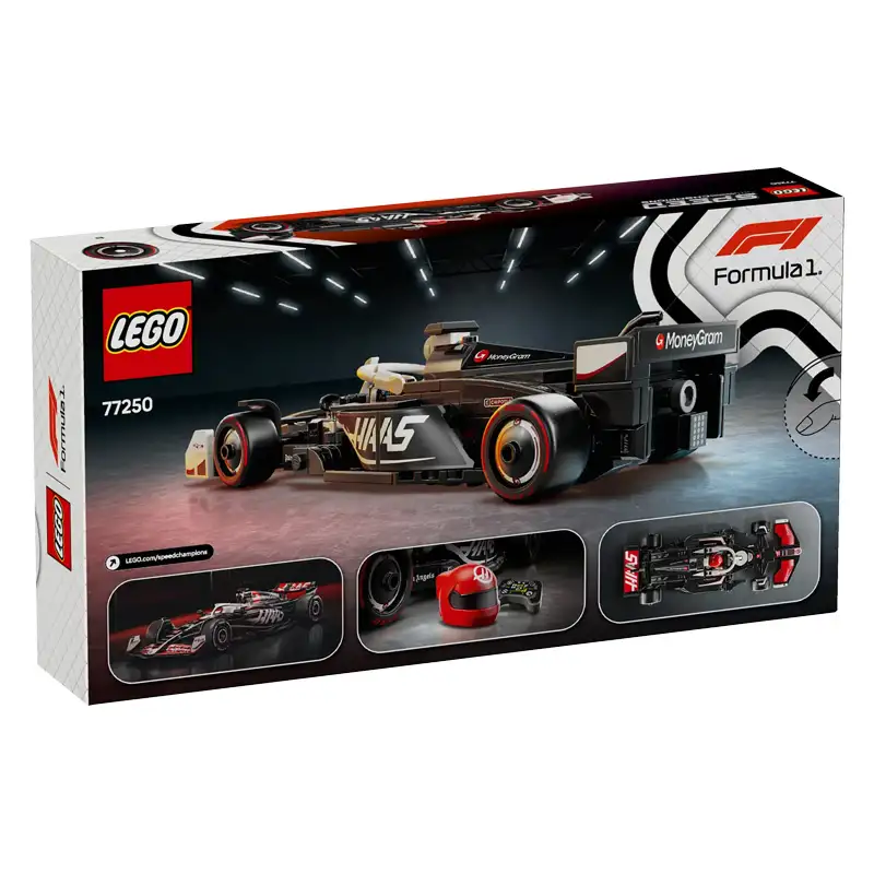 Lego Speed Champions 77250 Moneygram Haas F1 Team Vf-24 Auto De Carreras