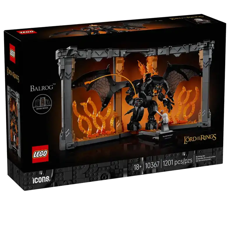 Lego Icons 10367 Rincon Entre Libros: El Senor De Los Anillos Balrog