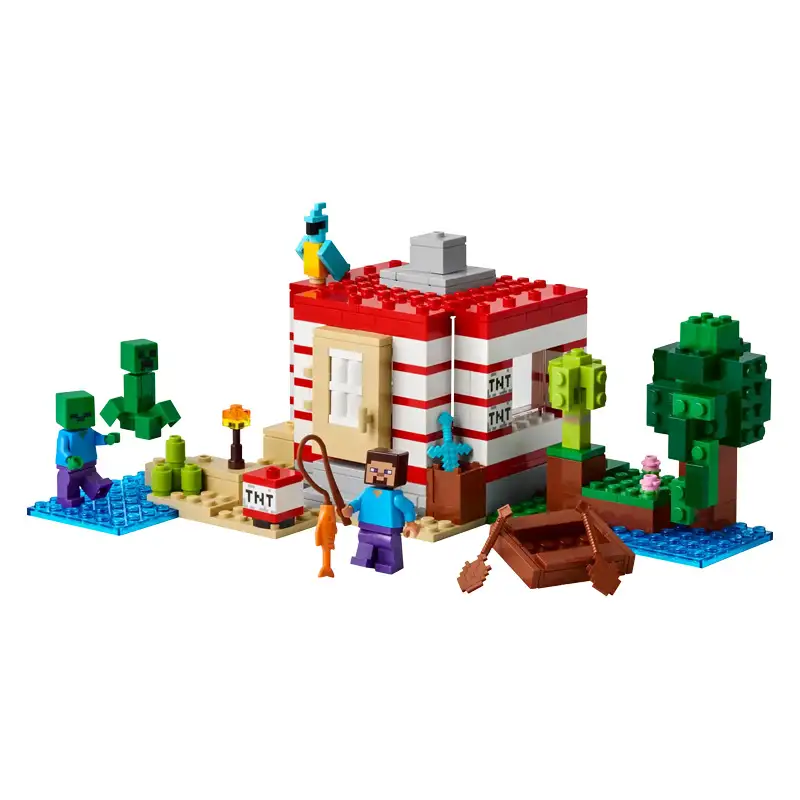 Lego Minecraft 21275 La Casa Dinamita De La Selva