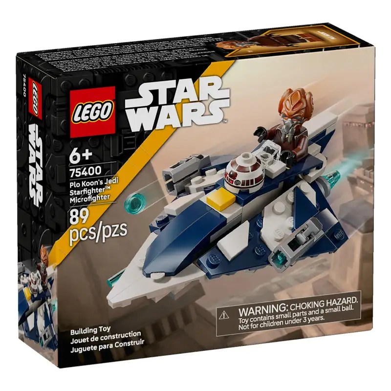 Lego Star Wars 75400 Microfighter: Caza Estelar Jedi De Plo Koon