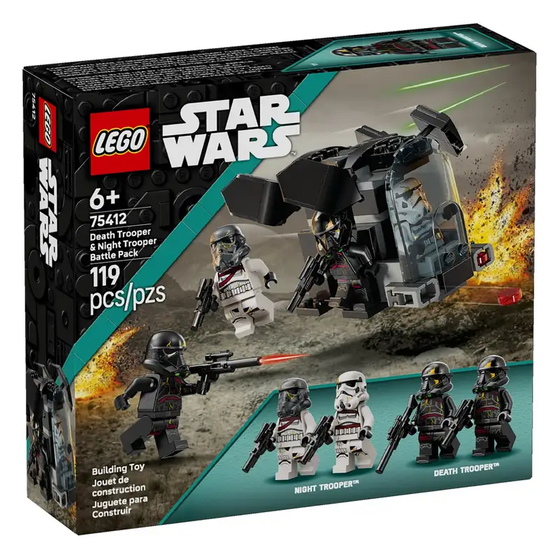 Lego Star Wars 75412 Pack De Combate: Soldado De La Muerte Y Soldado De La Noche