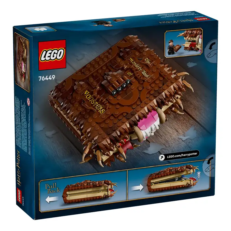 Lego Harry Potter 76449 Libro Monstruoso Mordedor