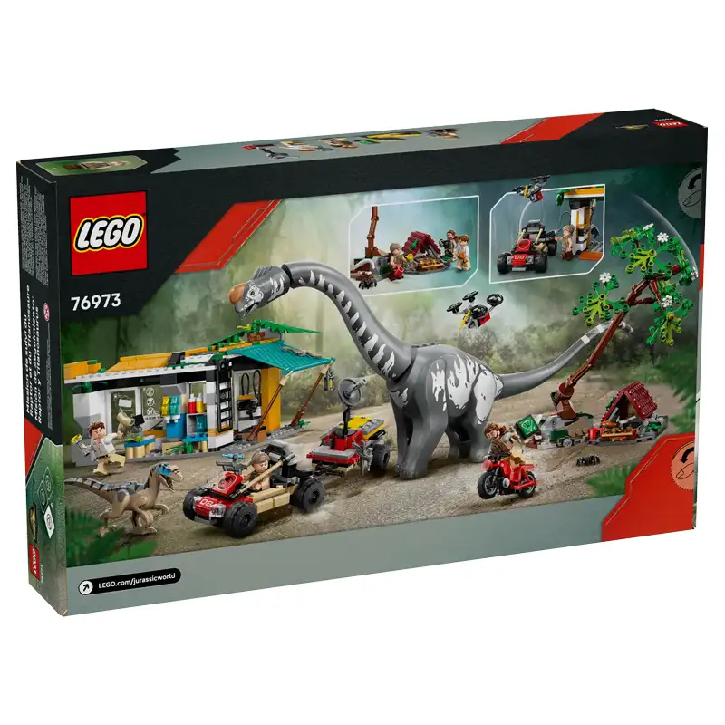 Lego Jurassic World 76973 MisiÑn De Seguimiento: Raptor Y Titanosaurus
