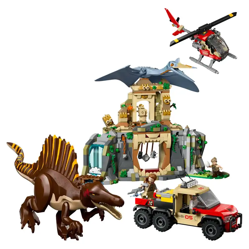 Lego Jurassic World 76976 MisiÑn A_rea: Spinosaurus Y Quetzalcoatlus