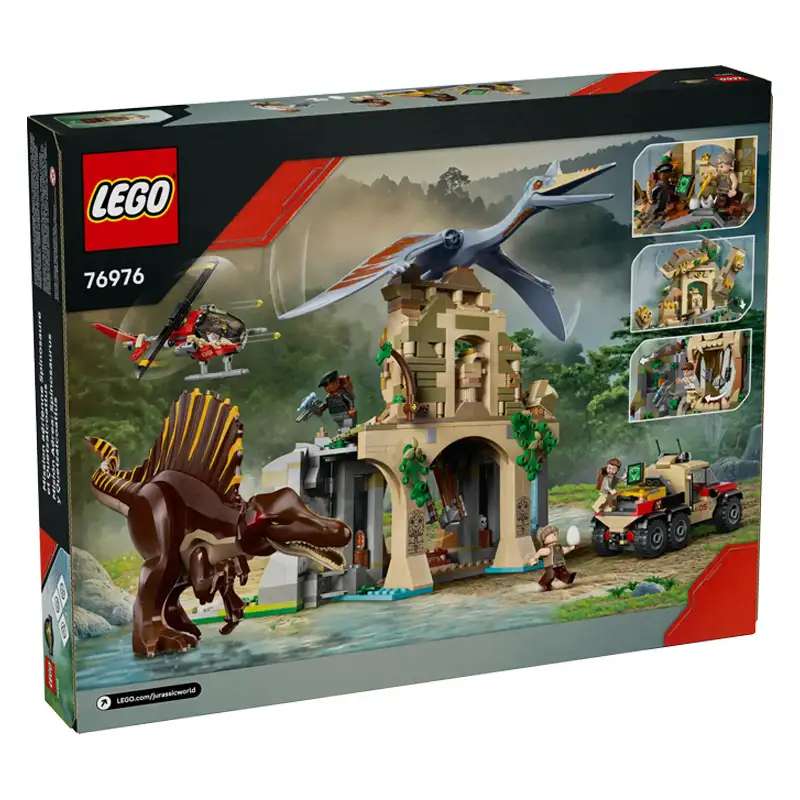 Lego Jurassic World 76976 MisiÑn A_rea: Spinosaurus Y Quetzalcoatlus