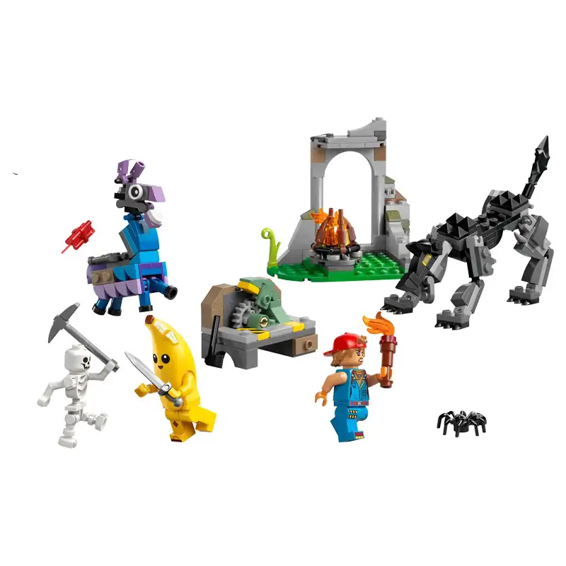 Lego Fortnite 77075 Campamento De Banano Y Bujia