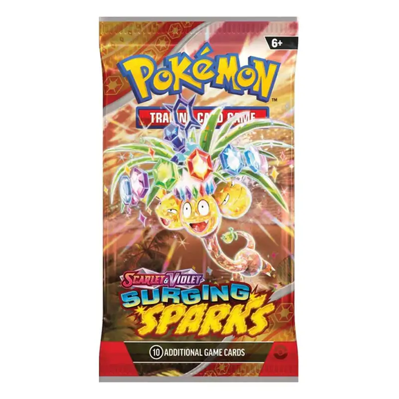 Pokemon 191-42312 Scarlet & Violet 8 Surging Sparks Booster Ingles