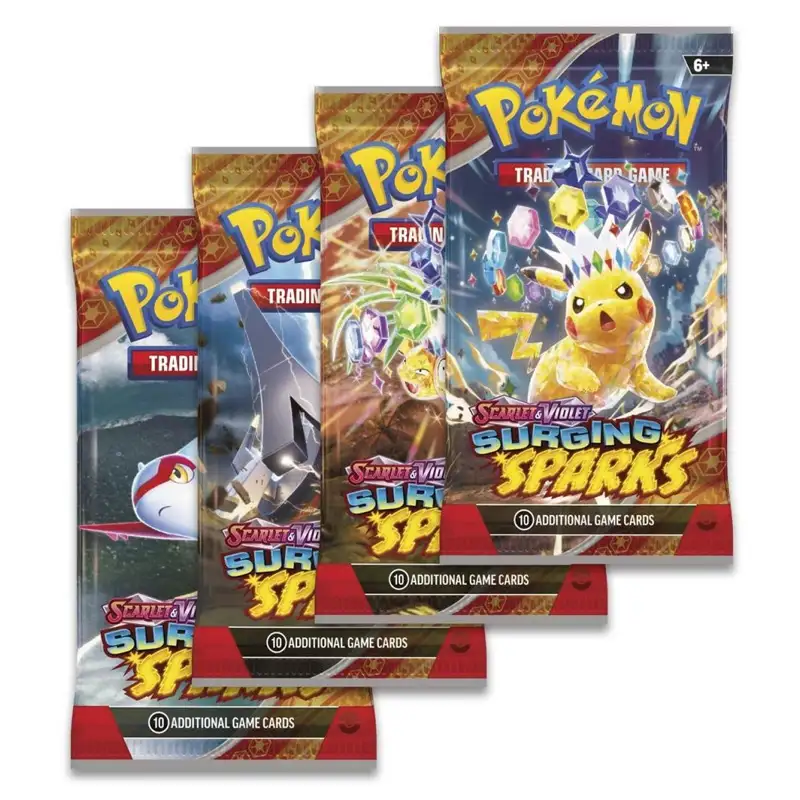 Pokemon 191-42312 Scarlet & Violet 8 Surging Sparks Booster Ingles