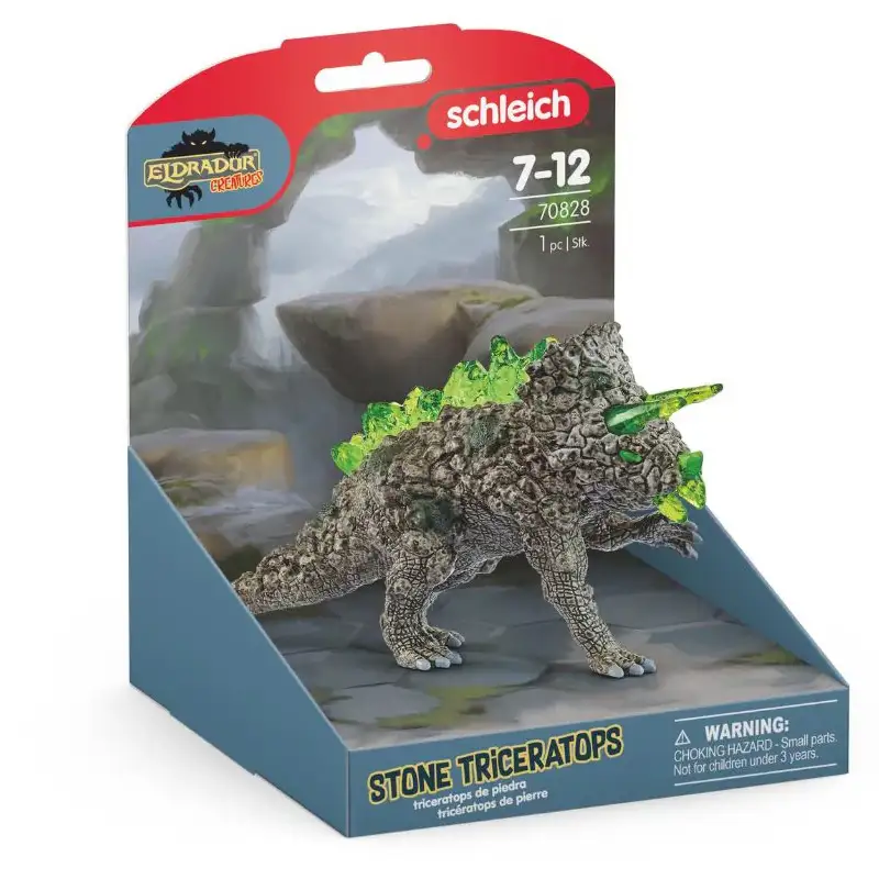 Schleich  70828 Triceratops De Piedra