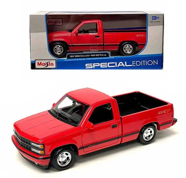 Maisto Pickup Chevrolet 454 Ss 1993 _ Escala 1:24