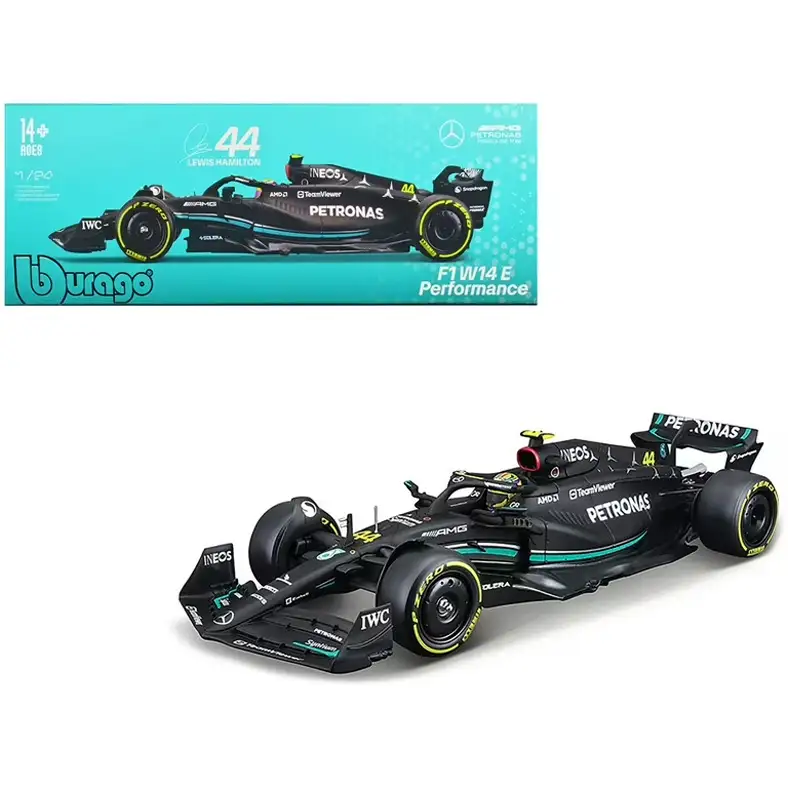 Maisto Auto Formula 1 Mercedes W14 2023 Con Piloto _ Escala 1:24