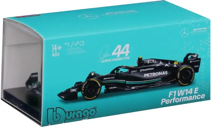 Maisto Auto Formula 1 Mercedes W14 2023 Con Piloto _ Escala 1:24