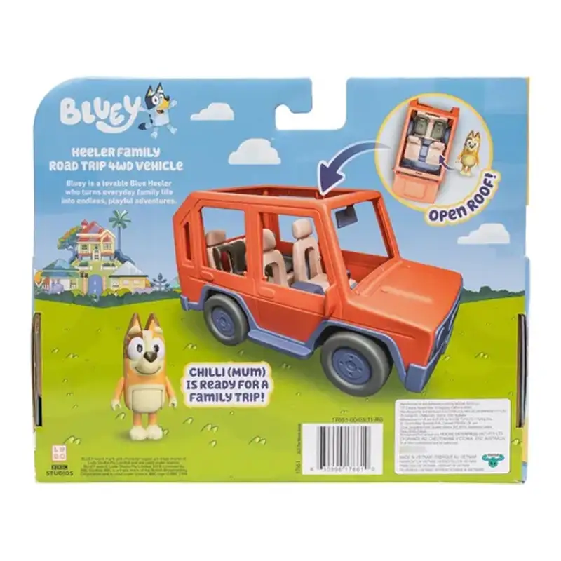 Boing Toys Bluey 17661 S11 VehÕculo Heeler 4Wd Familiar