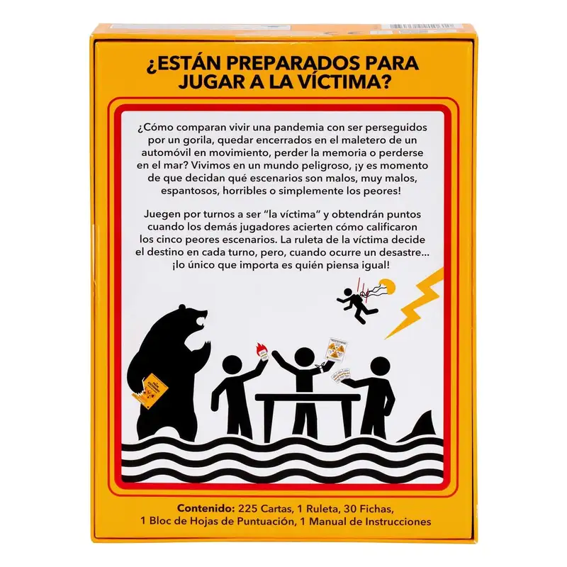 Boing Toys  91061 El Peor Escenario - Juego De Mesa
