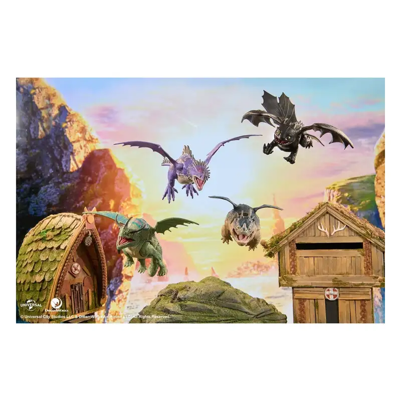 Boing Toys Cómo Entrenar A Tu Dragón 6074171 Httyd 4 Figura Bàsica De Dragón Surtido
