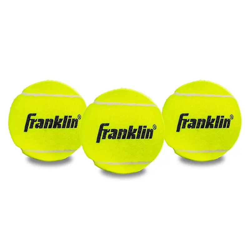 Franklin Sport  53969 Pelotas De Tenis De Practica - Paquete De 3
