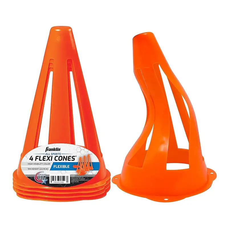 "Franklin Sport  3130S1 4 Conos De Futbol De 9"""