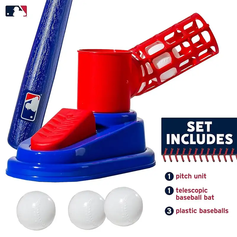 Franklin Sport  14001S Lanzador De Pelotas Mlb Pop-A-Pitch