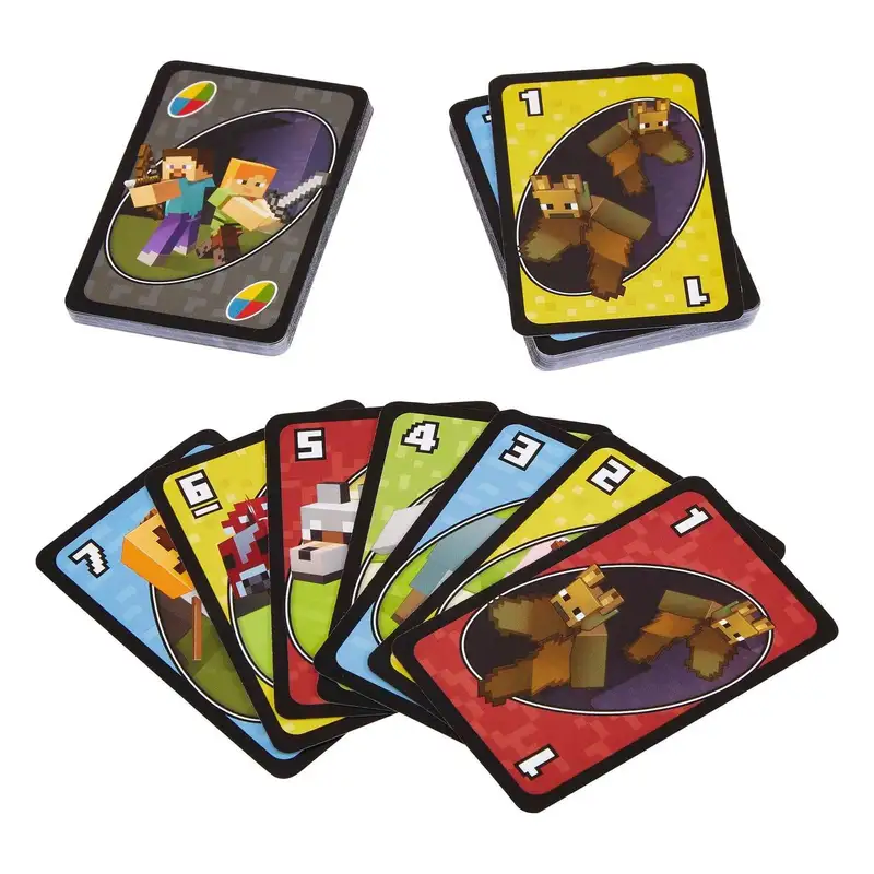 Mattel Uno Fpd61 Uno  Minecraft