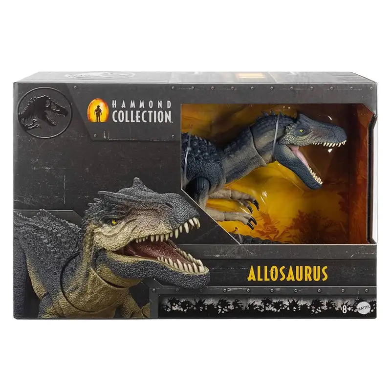 Mattel Jurassic World Jcg13 Figura Allosaurus Hammond Collection