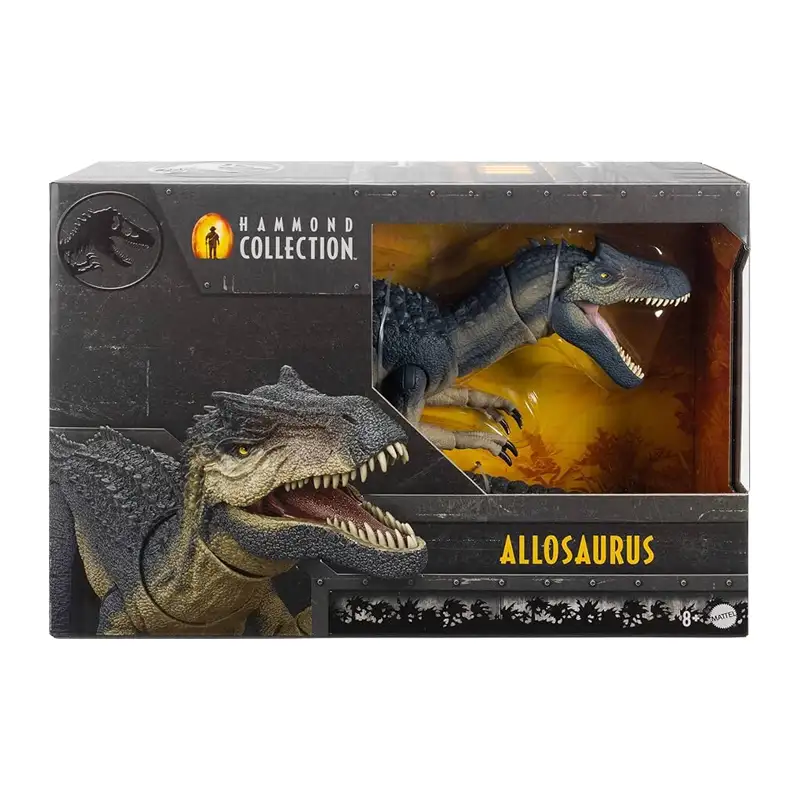Mattel Jurassic World Jcg13 Figura Allosaurus Hammond Collection