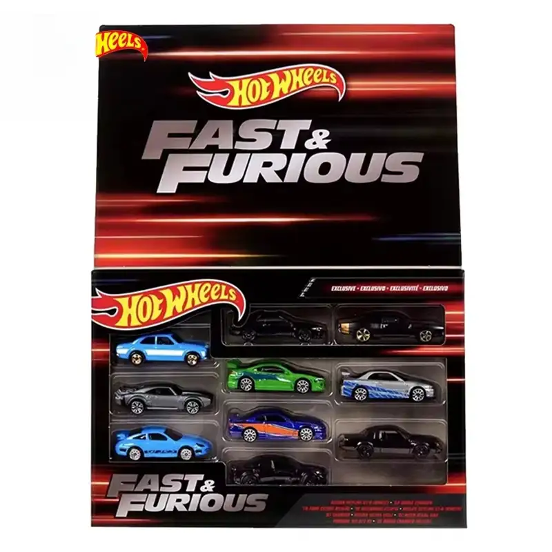 Mattel Hot Wheels Jct92 Set 10 Autos Rapidos Y Furiosos