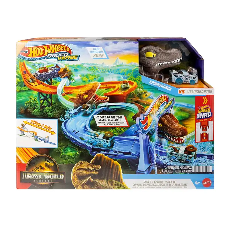 Mattel Hot Wheels Jfp32  Pista Jurassic World 4X4