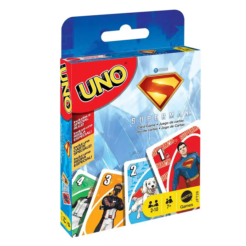 Mattel Uno Jft29 Uno Superman La Pelicula