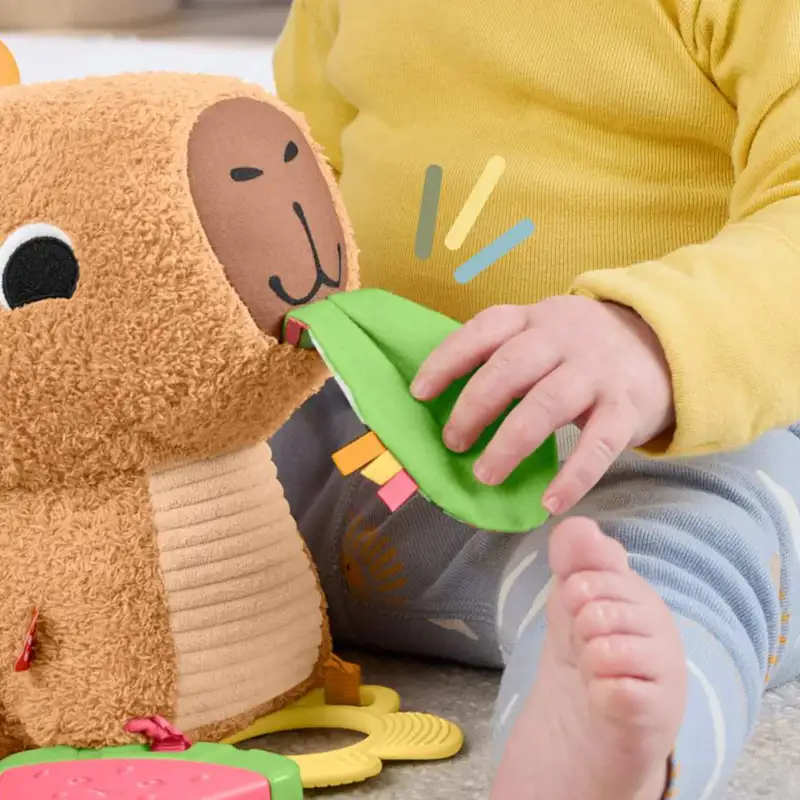 Mattel Fisher Price Jfw58 Peluche Sensorial Capibara
