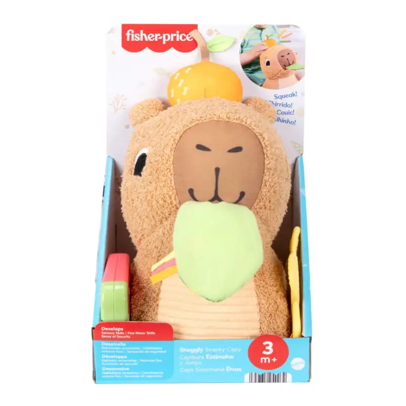 Mattel Fisher Price Jfw58 Peluche Sensorial Capibara