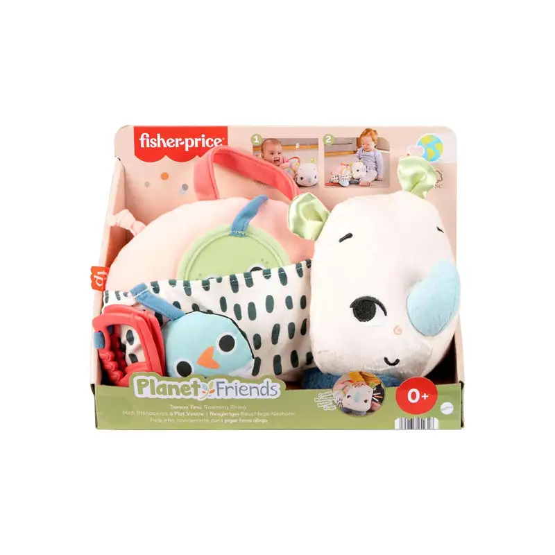 Mattel Fisher Price Jfw59 Peluche Rinoceronte Planet Friends