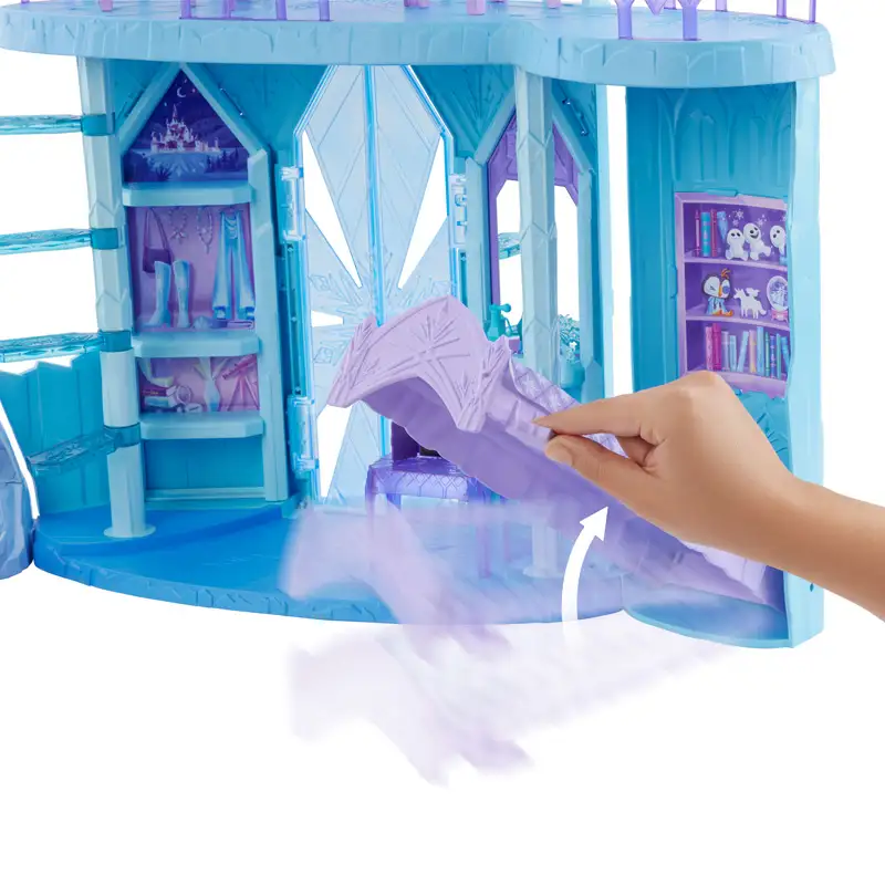 Mattel Disney Princesas Jgg41 Disney Frozen Castillo De Hielo Para Munecas
